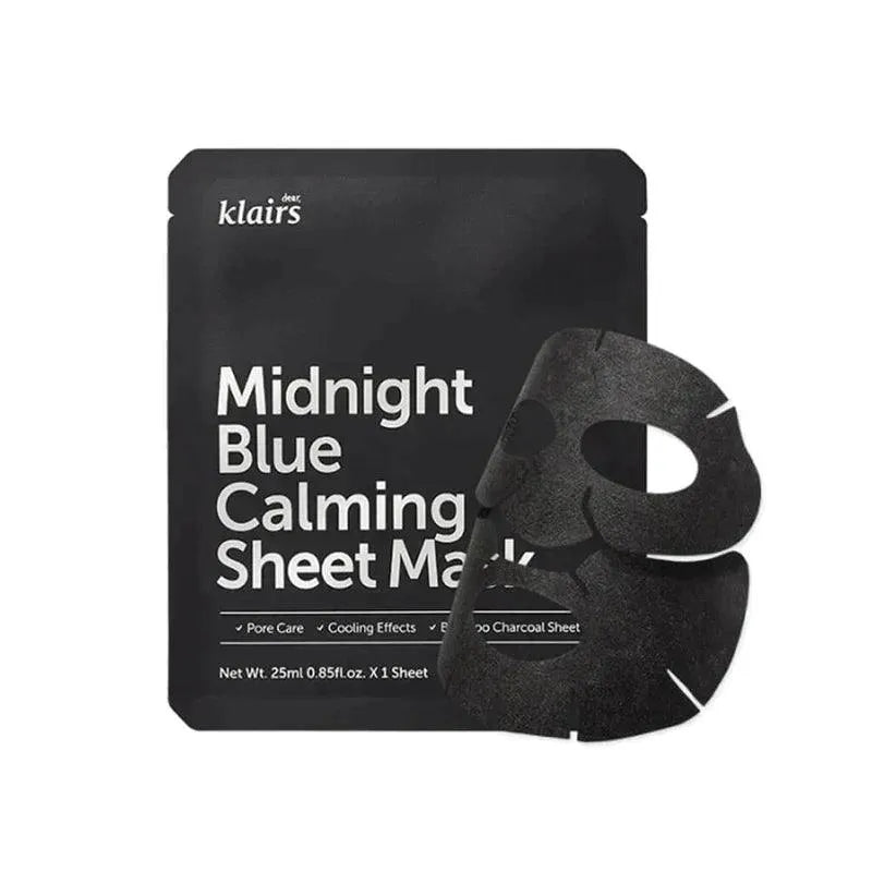 Dear Klairs Midnight Blue Calming Sheet Mask