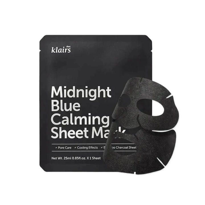 Dear Klairs Midnight Blue Calming Sheet Mask
