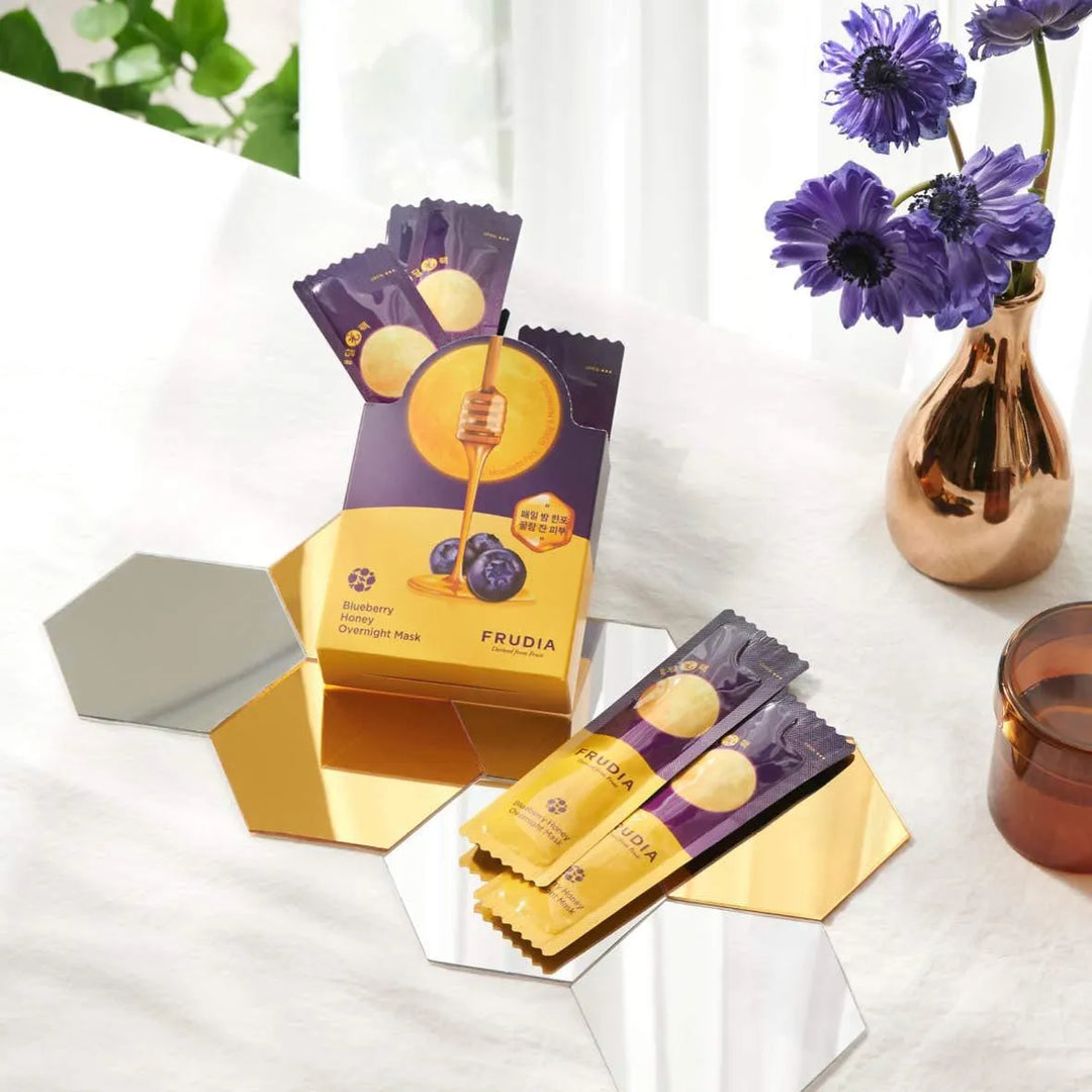 Frudia Blueberry Honey Overnight Mask