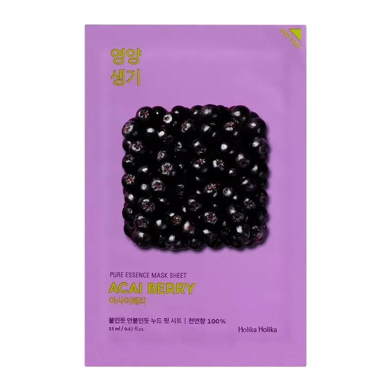 Holika Holika Pure Essence Mask Sheet Acai Berry