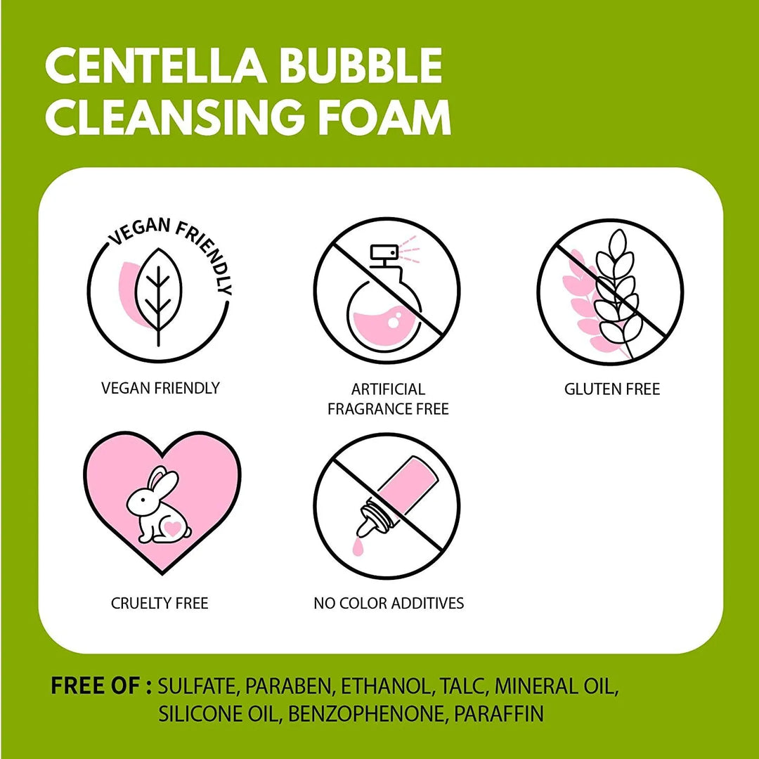 Iunik Centella Bubble Cleansing Foam