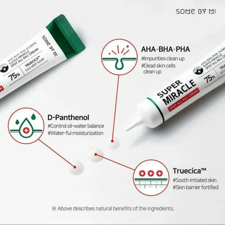 Some by mi AHA, BHA, PHA 14 Days Super Miracle Spot All Kill Cream