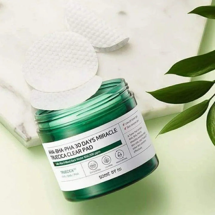 Some by mi AHA, BHA, PHA 30 Days Miracle Truecica Clear Pad