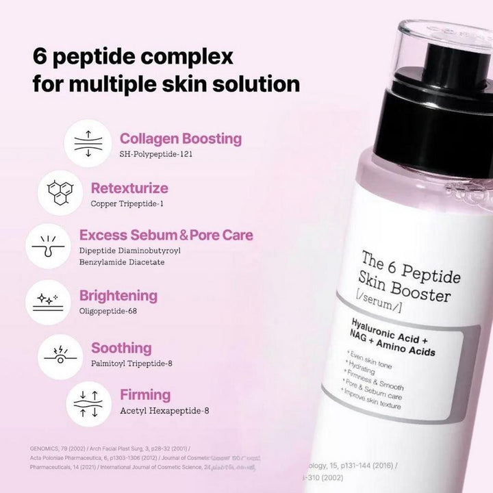 The 6 Peptide Skin Booster