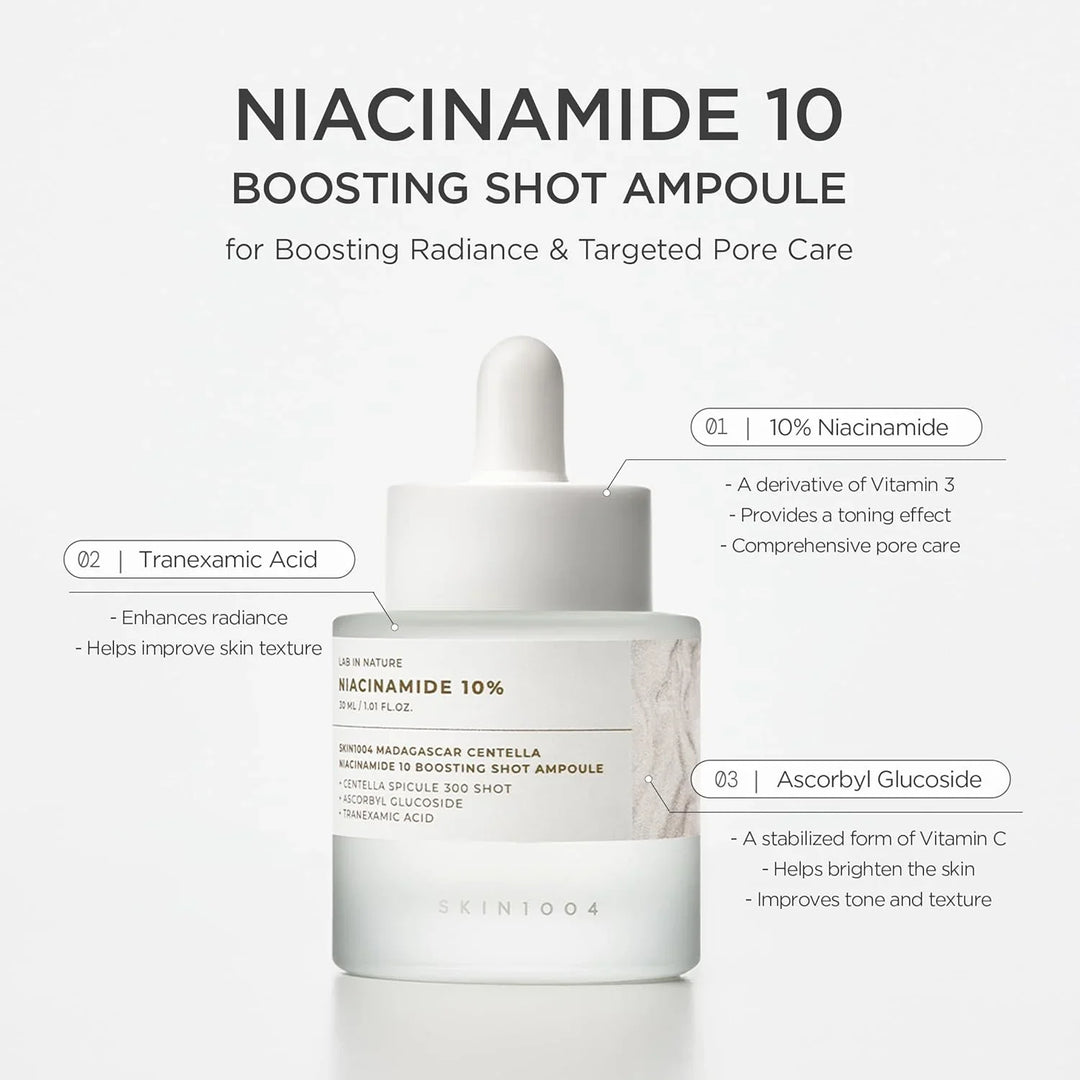 Lab in Nature Madagascar Centella Niacinamide 10 Boosting Shot Ampoule