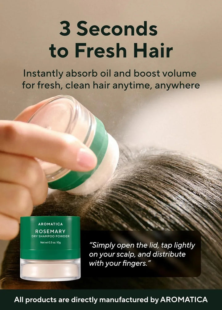 Rosemary Dry Shampoo Powder