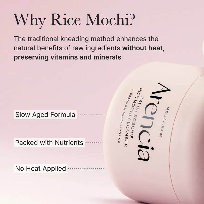 Fresh Roseship Rice Mochi Cleanser