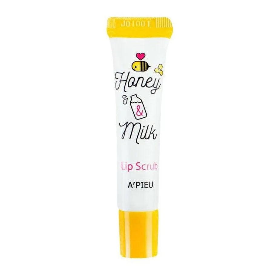 A'pieu Honey & Milk Lip Scrub tube, Korean skincare product at Me Time Groningen.