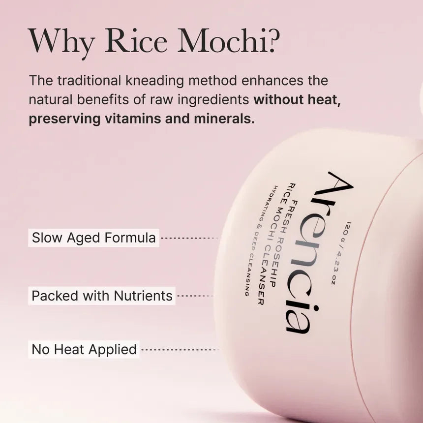 Fresh Roseship Rice Mochi Cleanser