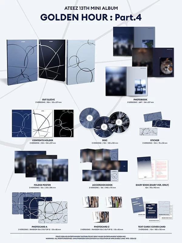 GOLDEN HOUR : PART.4 (13th Mini Album)
