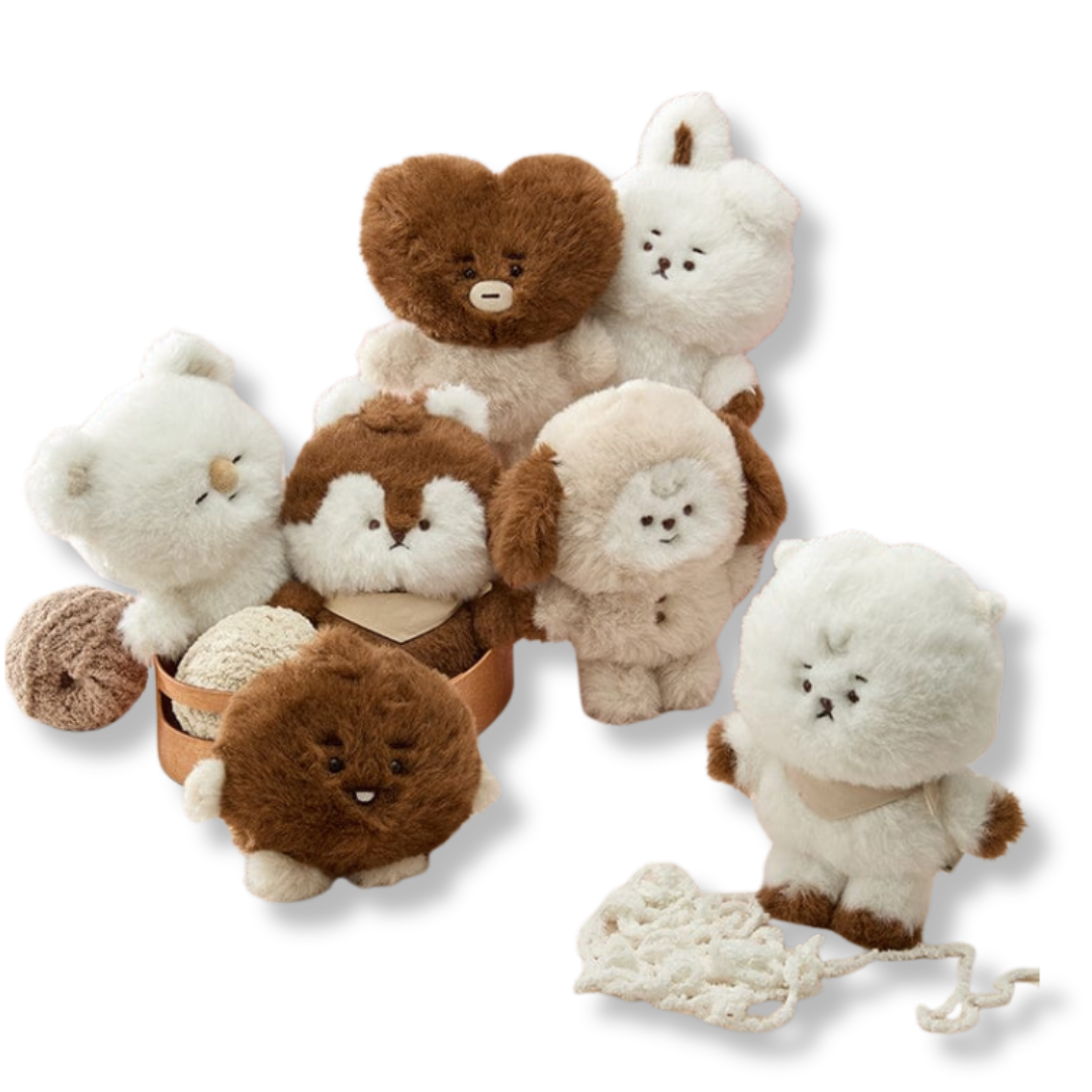 BT21 PLUSH MADE BY RJ (Fluffy Korean Edition)