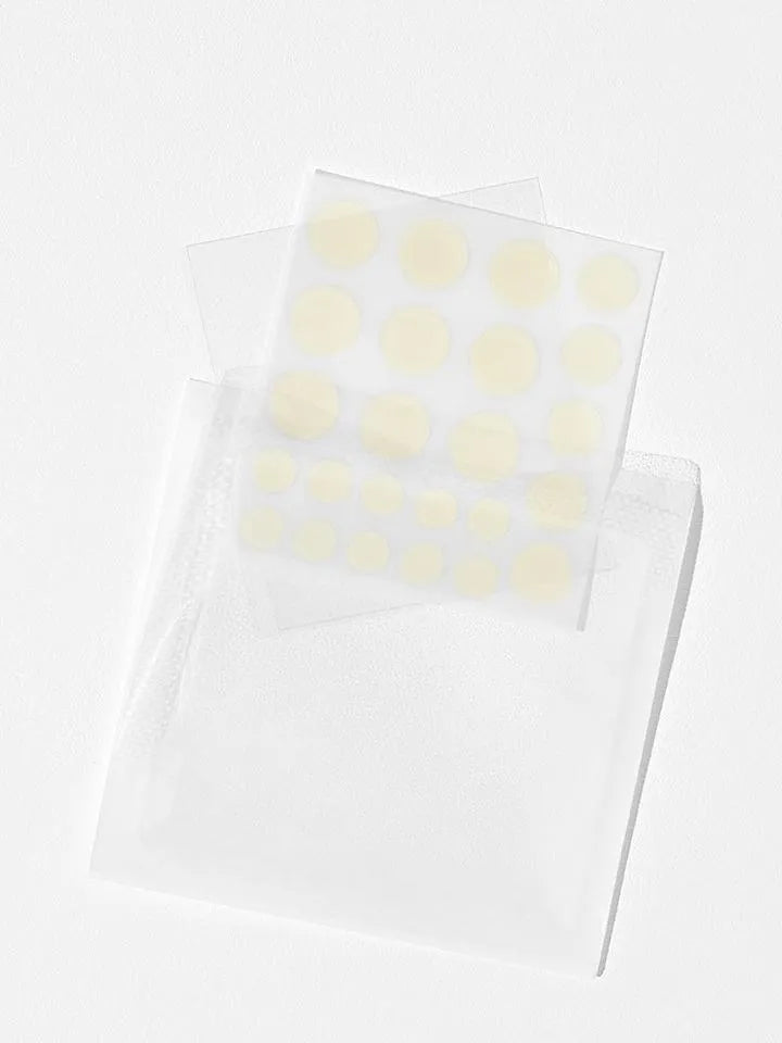 COSRX Acne Pimple Master Patch clear hydrocolloid stickers on white background at Me Time Groningen