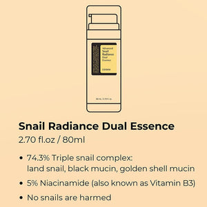 COSRX Advanced Snail Radiance Dual Essence