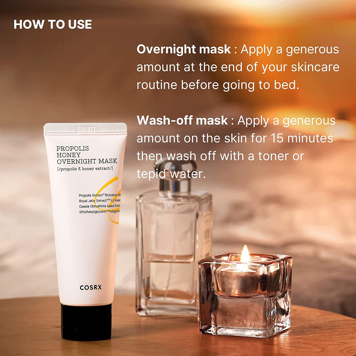 COSRX Full Fit Propolis Honey Overnight Mask