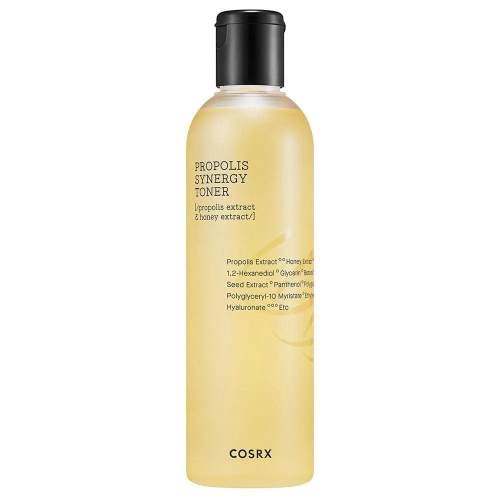 COSRX Propolis Synergy Toner bottle, Korean skincare product, Me Time Groningen