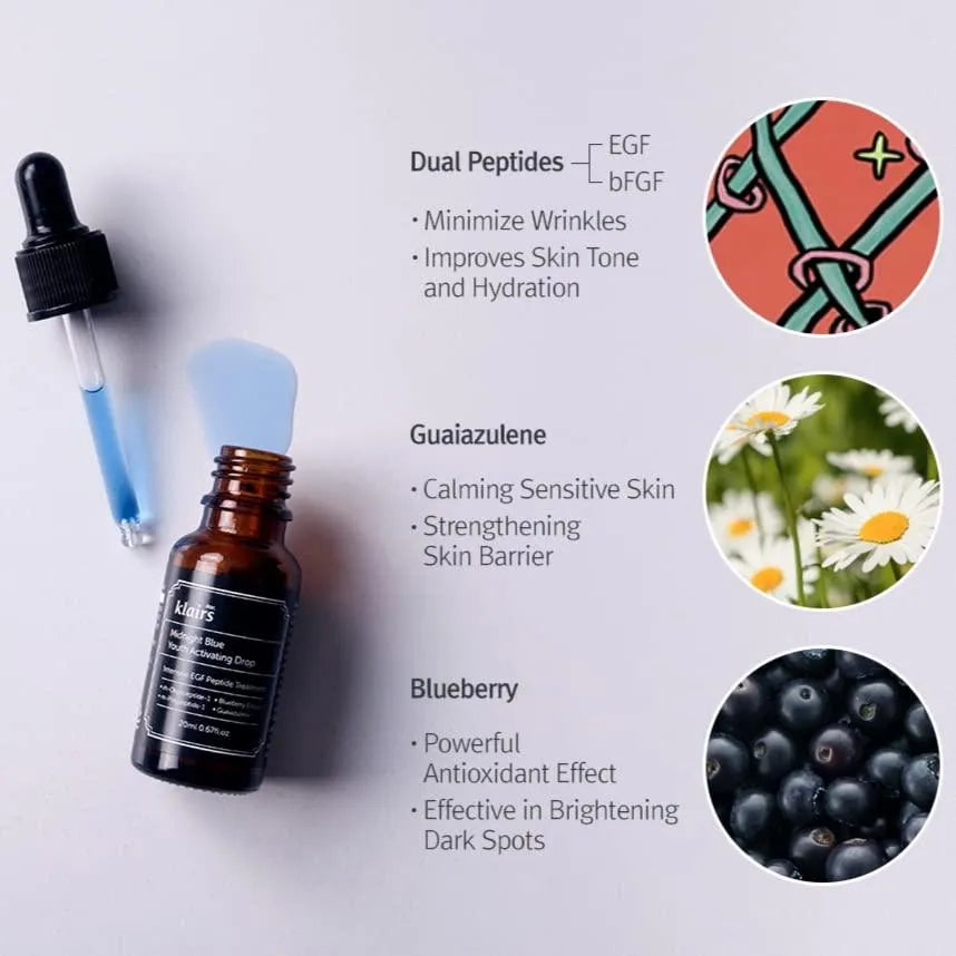 Dear Klairs Midnight Blue Youth Activating Drop