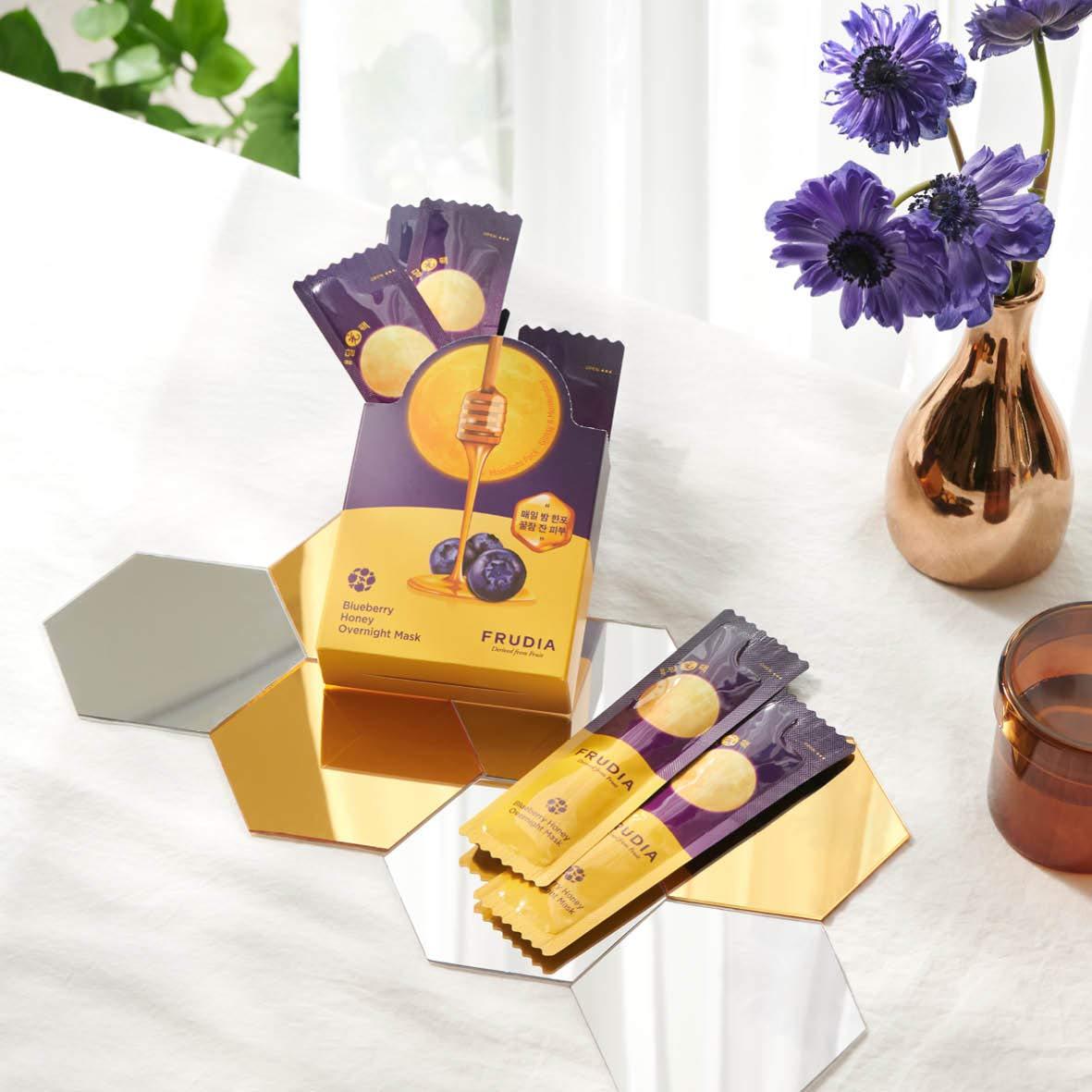 Frudia Blueberry Honey Overnight Mask
