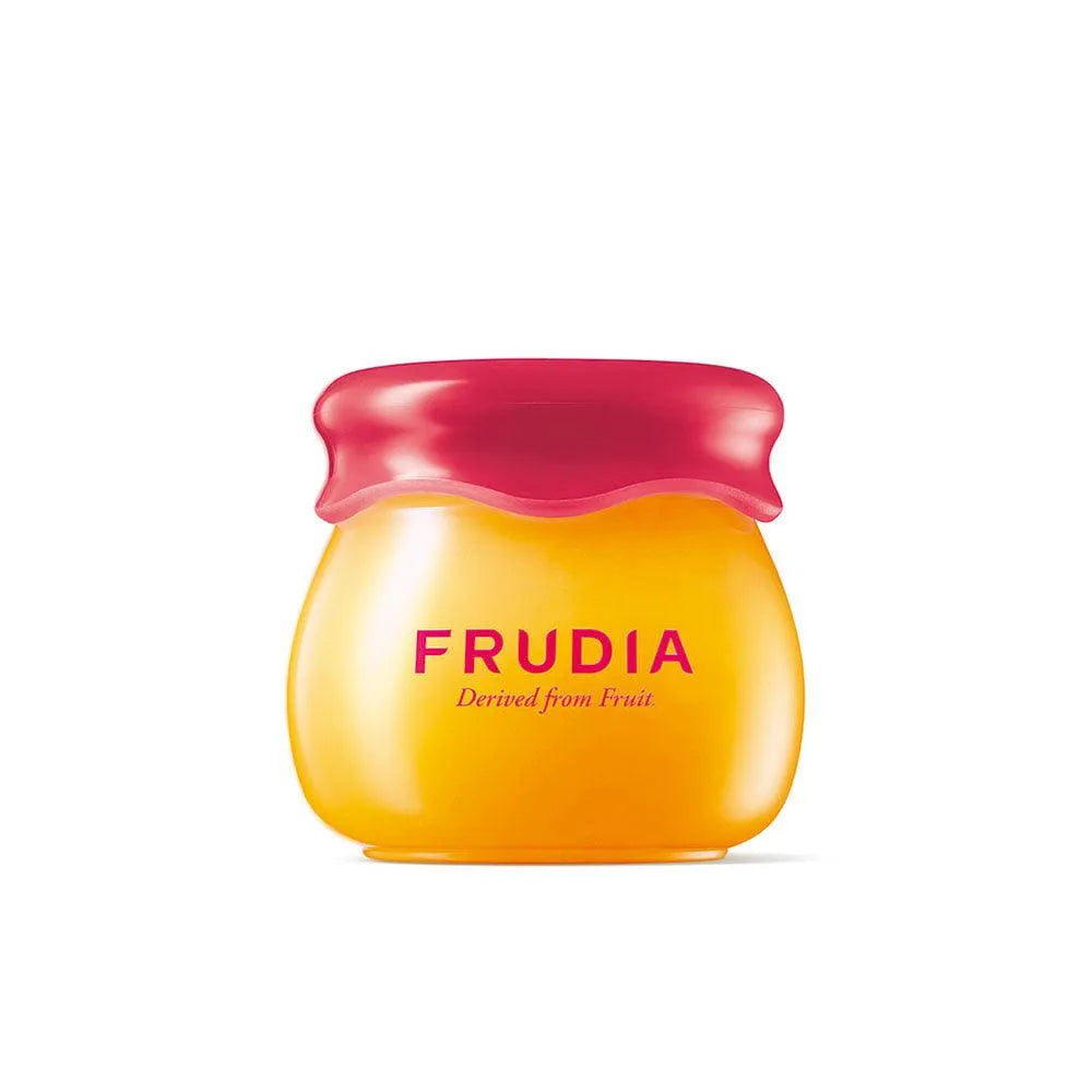 Frudia Pomegranate Honey 3-in-1 Lip Balm jar, Korean skincare, at Me Time Groningen
