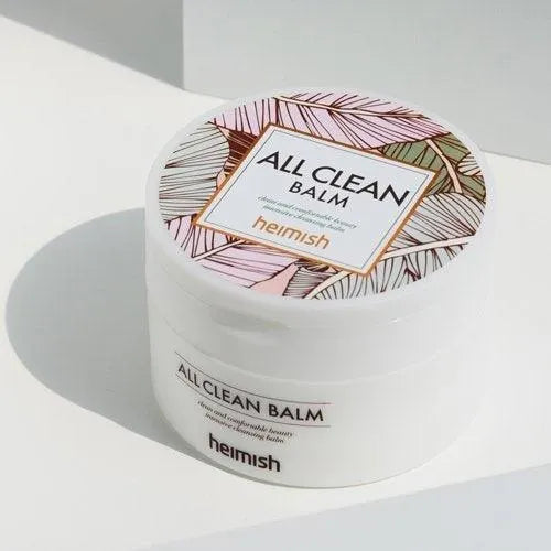 Heimish All Clean Balm Korean skincare product on white background, Me Time Groningen