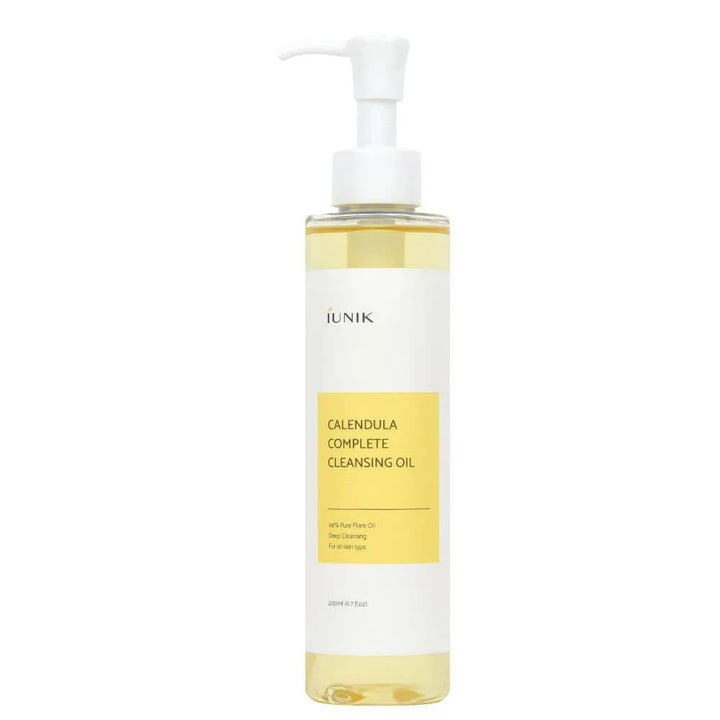 iUNIK Calendula Complete Cleansing Oil bottle, Korean skincare at Me Time Groningen