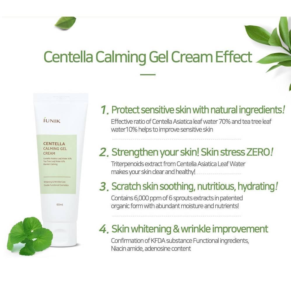 Iunik Centella Calming Gel Cream