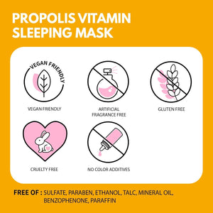 Iunik Propolis Vitamin Sleeping Mask