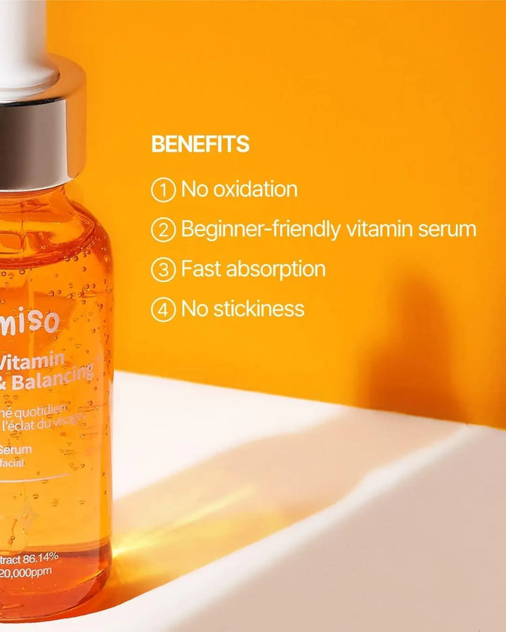 Jumiso All Day Vitamin Brightening & Balancing Facial Serum