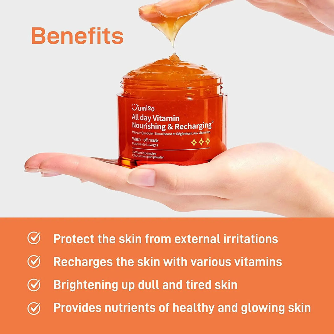 Jumiso All Day Vitamin Nourishing & Recharging Wash-Off Mask