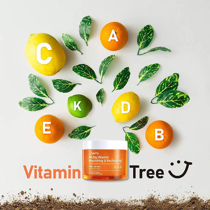 Jumiso All Day Vitamin Nourishing & Recharging Wash-Off Mask