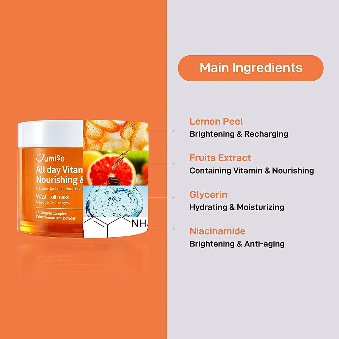Jumiso All Day Vitamin Nourishing & Recharging Wash-Off Mask