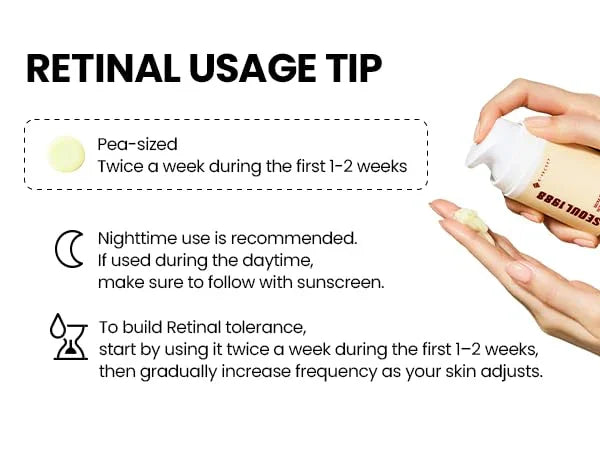 SEOUL 1988 Cream : Retinal Liposome 1% + Fermented Rice