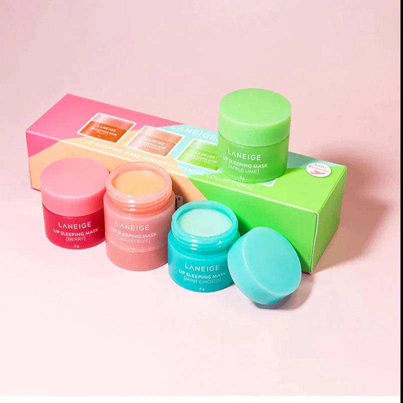 Laneige Lip Sleeping Mask EX Mini Kit 4 Scented Collections