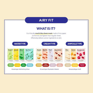 Missha Airy Fit Sheet Mask Red Ginseng