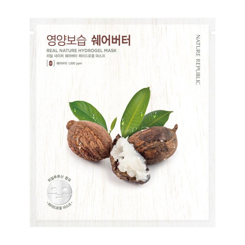 Nature Republic Real Nature Hydrogel Mask Shea Butter