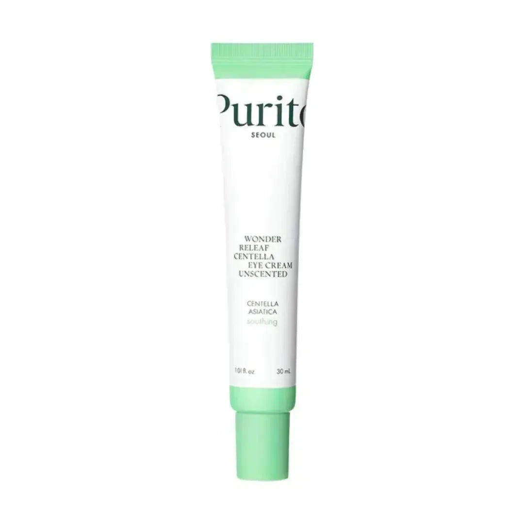 Purito Centella Unscented Eye Cream tube, Korean skincare at Me Time Groningen