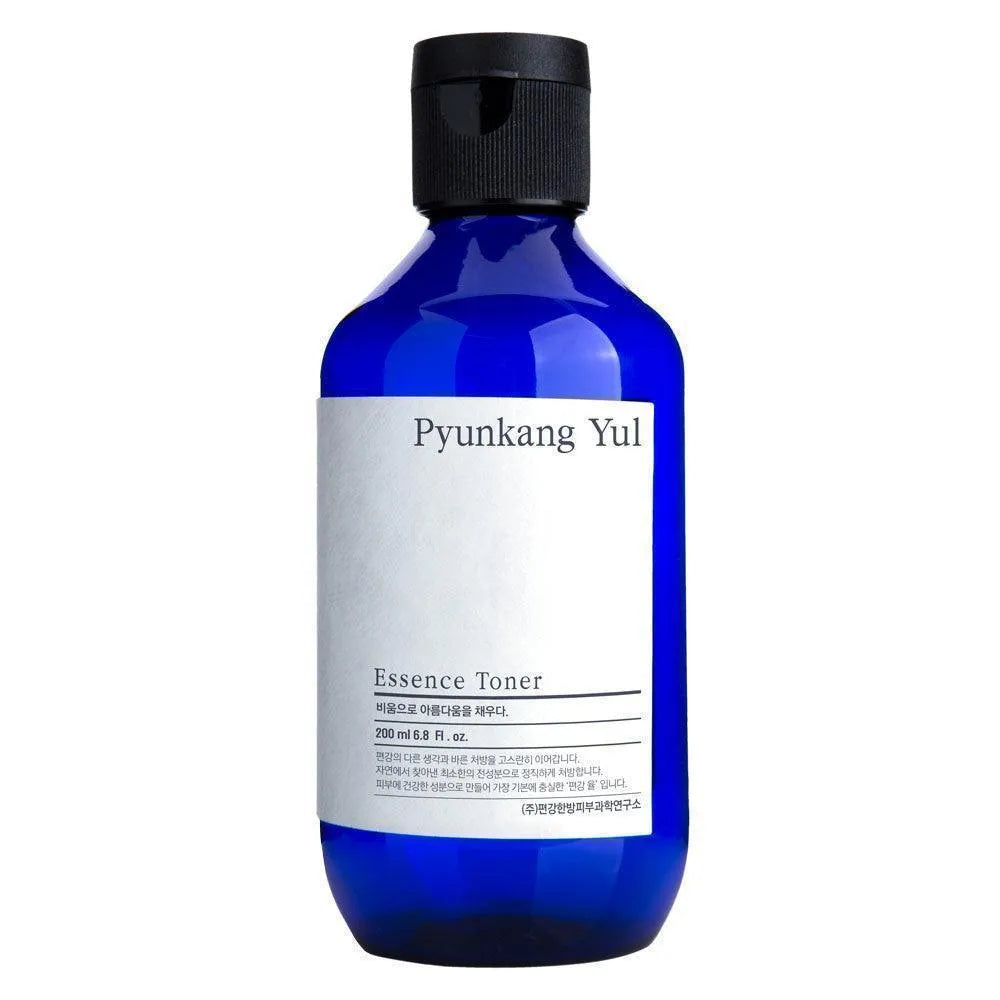 Pyunkang Yul Essence Toner blue bottle, Korean skincare product at Me Time Groningen