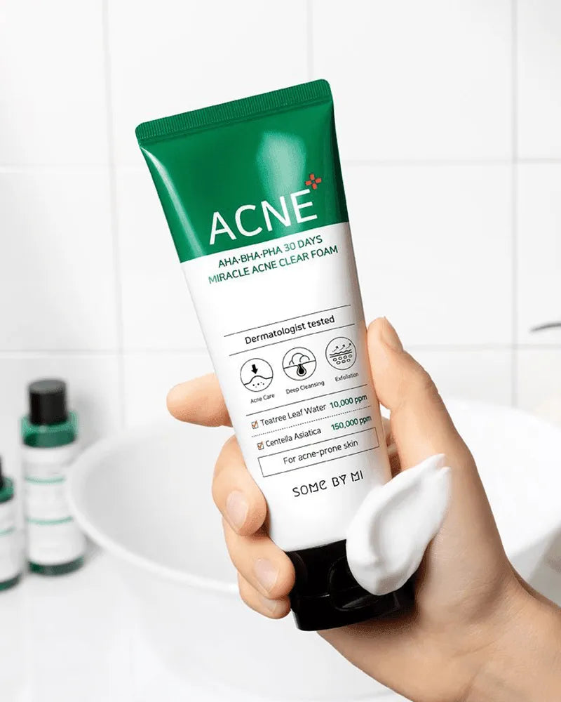Some by mi AHA, BHA, PHA 30 Days Miracle Acne Clear Foam