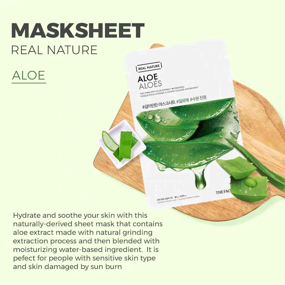 The Face Shop Real Nature Face Mask Aloe