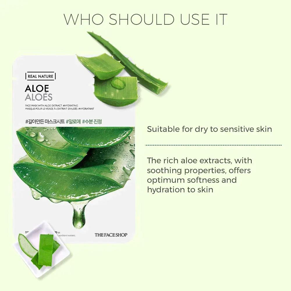 The Face Shop Real Nature Face Mask Aloe