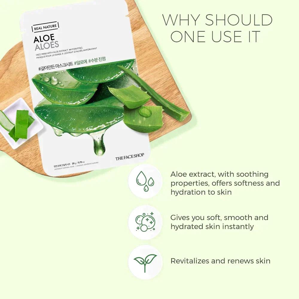 The Face Shop Real Nature Face Mask Aloe