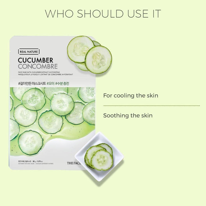 The Face Shop Real Nature Face Mask Cucumber