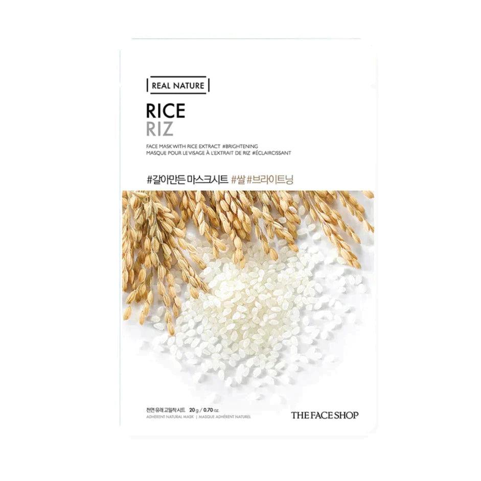 The Face Shop Real Nature Face Mask Rice