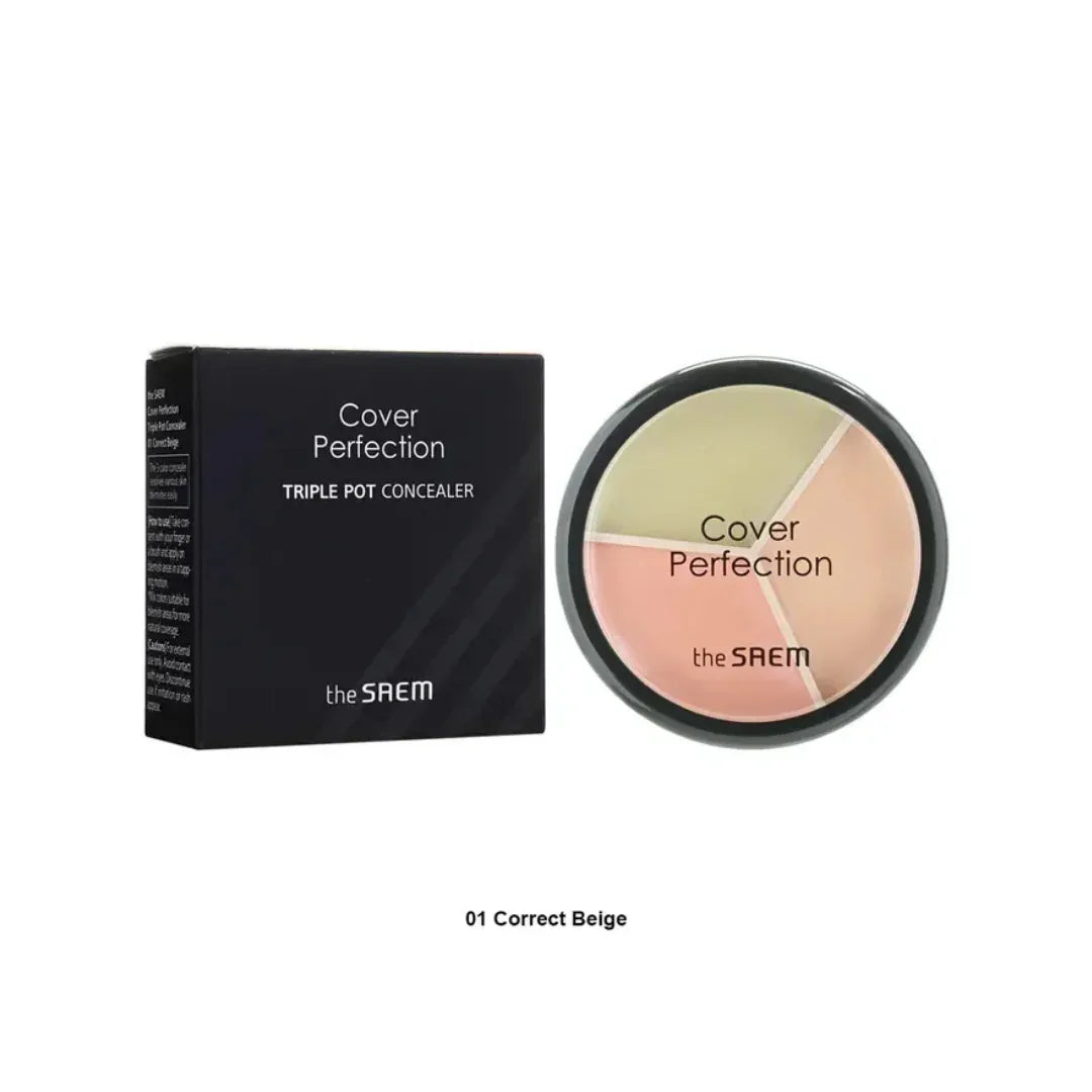 Cover Perfection Triple Pot Concealer