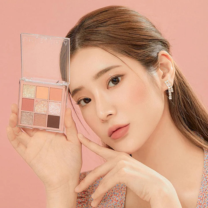 Unleashia Glitterpedia Eye Palette All Of Coralpink